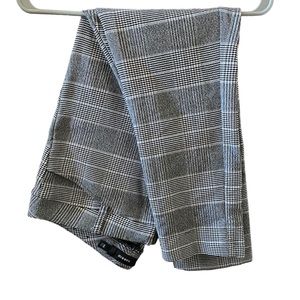 Torrid Black and White Plaid Slacks